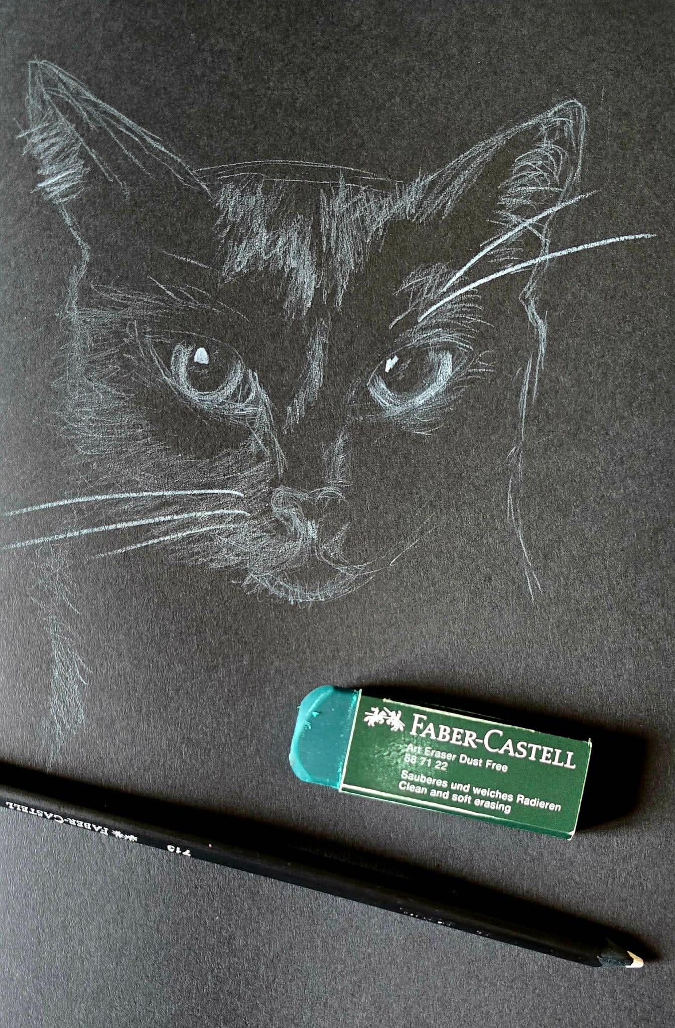 Zeus – Lara Black Paper Art